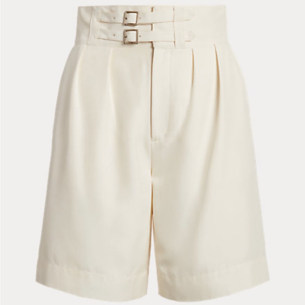 Ralph Lauren Francine Silk Shantung Short